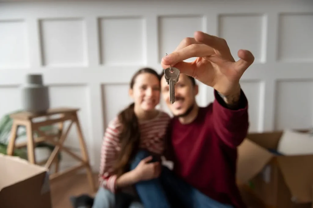 Couple qui ont un projet financier